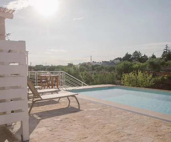 Apartamento Trulli Harmonia Con Piscina -