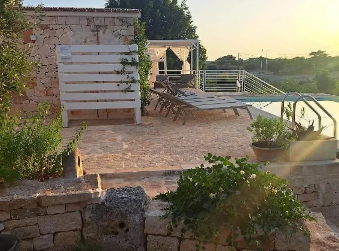 Apartamento Trulli Harmonia Con Piscina -